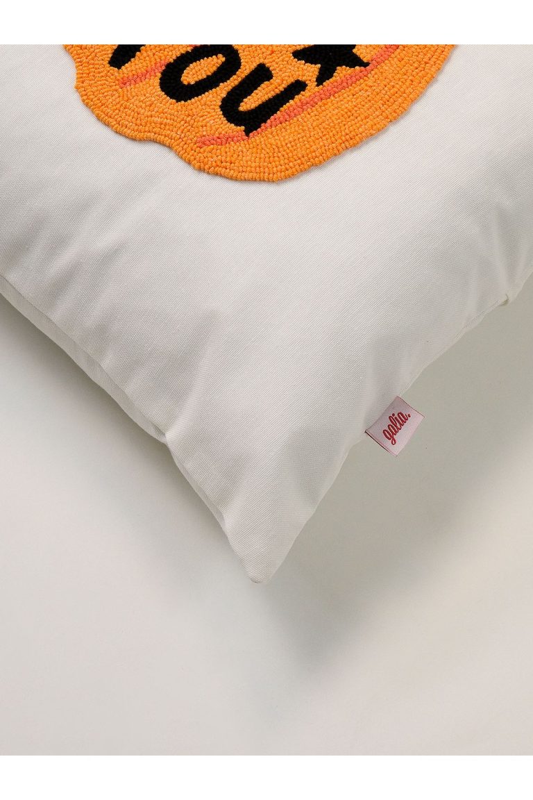 Halloween Cadılar Bayramı Boo To You Punch Kırlent Kılıfı