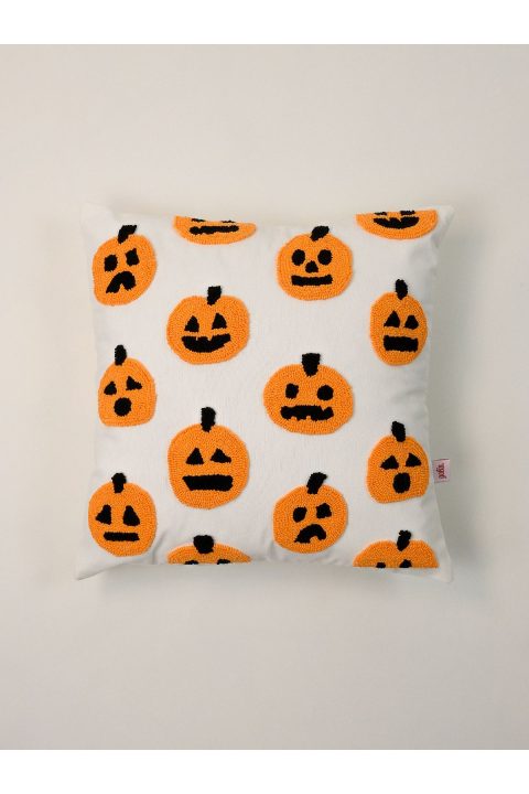 SPOOKY SQUAD – Halloween Balkabağı Punch Kırlent Yastık Kılıfı
