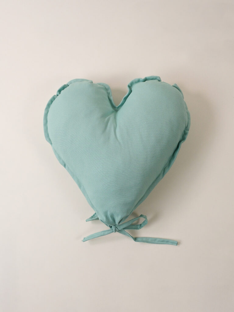 Kalpli Balon Yastık Açık Mavi 43×45 cm